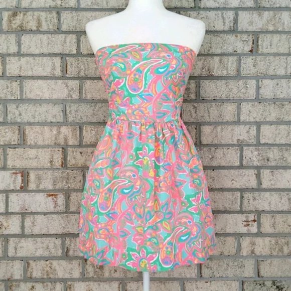 Lilly Pulitzer Dresses & Skirts - Lilly Pulitzer | Chandie Strapless Dress